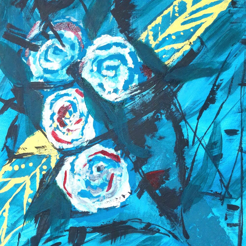 Titled "The Magician" Original Painting by Artist Rachael Potter